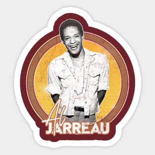 Al Jarreau // Vintage Style Fan Design Sticker